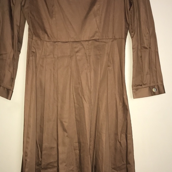 Zara Pleated Button Down Dress - Picture 13 of 14